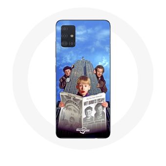 Capa Maniacase para Samsung Galaxy A51 5G Home Alone Mãe Eu Perdi O Avião de Novo - 1