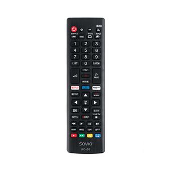 Comando Savio RC-05 do TV LG | Preto - 1