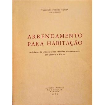 Arrendamento para habitação. - 1