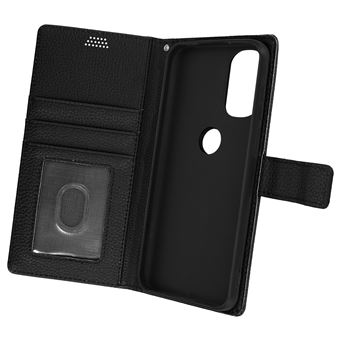 Capa Fólio Avizar Para Motorola Moto G31 E G41 Aba De Carteira E Suporte De Vídeo Preto - 1