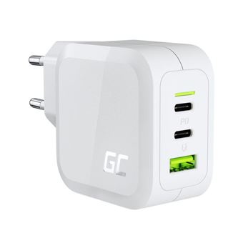 Carregador de Dispositivos Móveis Green Cell CHARGC08W | Branco - 1