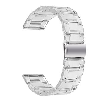 Bracelete de Resina 20mm com fivela, transparente Magunivers para Huami Amazfit Bip S/GTR 42mm/GTS/Bip Lite - 1