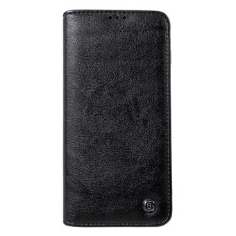 Capa Magunivers PU kala série crazy horse card holder/stand preto para Samsung Galaxy S10