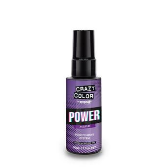 Tinta de Cabelo CRAZY COLOR Power Pigment Purple - 1