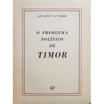 O problema político de timor. - 1