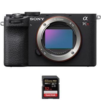 Sony A7CR Preto + 1 SanDisk 32GB Extreme PRO UHS-II SDXC 300 MB/s + PDF MCZ DIRECT - 1