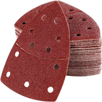 Conjunto de 80 Folha de Lixa CO-Phénix | 11 Furos | P60/P80/P120/P180/P240/P320/P400/P800 | Lixar e Polir - 1