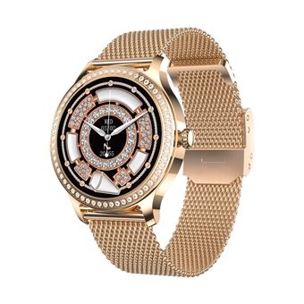 Smartwatch Chronus Diamond | 1,28'' | HD Display | IP68 | À Prova D'Água - Dourado - 1