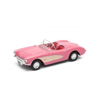 Welly 1957 CHEVROLET CORVETTE Car model 1:34 Rosa - 1