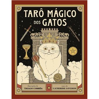 Tarô Mágico dos Gatos (caixa com livro e 78 cartas) - 1