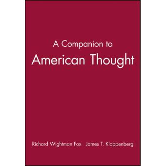 A Companion to American Thought - Paperback - 1998 - 1
