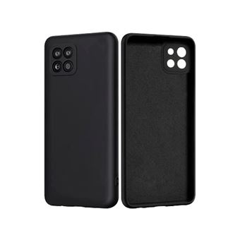 Capa Proteção Traseira Silicone G4M para Samsung Galaxy M22 - Preto - 1