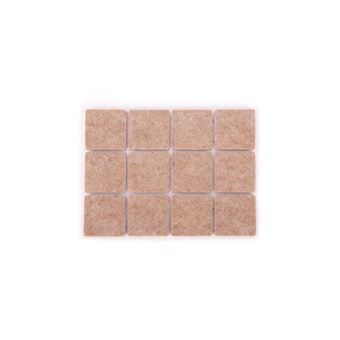 Conjunto de 24 Protetores Adesivos para Móveis Tescoma PRESTO | 25x25 mm - Castanho - 1