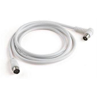 Cabo coaxial Meliconi ANT2M90 | Branco - 1