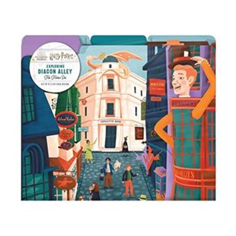 Harry Potter Exploring Diagon Alley File Folder Set By Insight Editions - 1