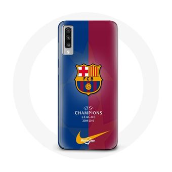 Capa Maniacase para Samsung Galaxy A70 Fc Barcelone Logotipo Équipe de Football - 1
