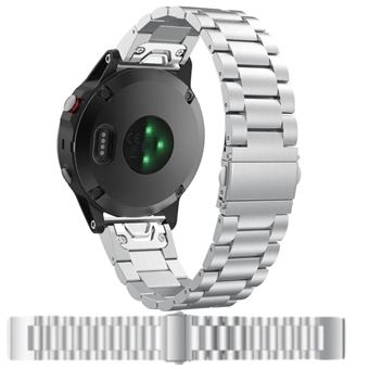 Bracelete em Aço Inoxidável Antiimpacto para Garmin Fenix 8 Pro | Prata - 1