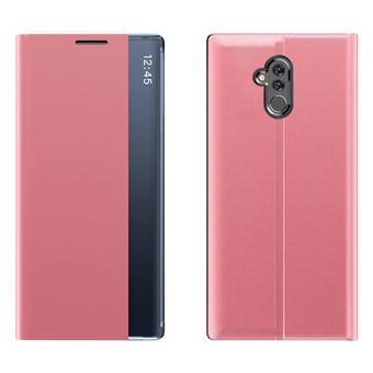 Capa Livro Horizontal New Sleep Lmobile para Huawei Mate 20 Lite - Rosa - 1