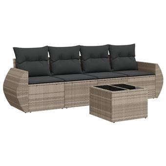 Conjunto de Mobiliário de Exterior VidaXL 3221091 - 1