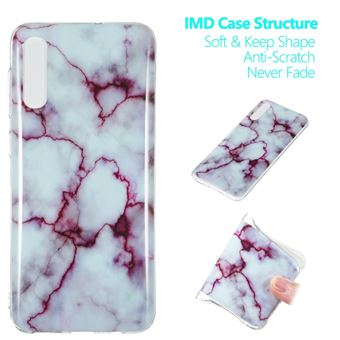 Capa Magunivers para Samsung Galaxy A50 e TPU Imd Padrão de Mármore Estilo A