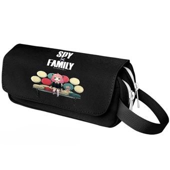 Estojo DreamWorks | Spy x Family | 21 x 11 x 7 cm | Preto 5792 - 1
