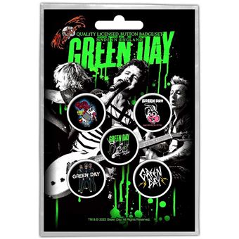 Crachá Rock Off GREEN DAY - Revolution | Button Badge | 5 Unidades - 1