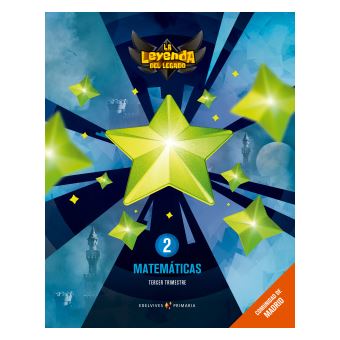 Matemáticas 2ºprimaria Trimestral. Laleyenda Del Legado - 1