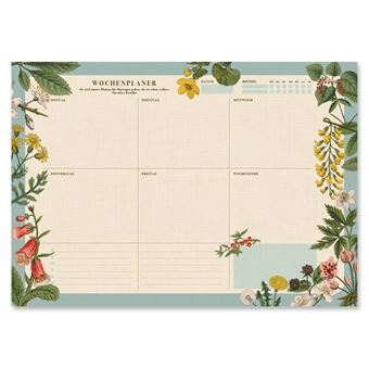 Planner Semanal Botanical | A3 | Alemão - 1