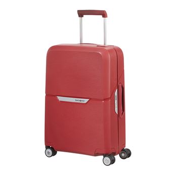 Mala de Cabine Samsonite MAGNUM com 4 Rodas e Fechadura | 55 cm - Vermelho Ferrugem - 1