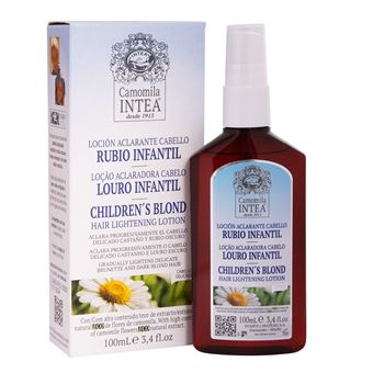 Hair Lotion Inteacosmetics Premium Children's Blonde Hair Lightening Spray with Ecologic Natural Camomile Extract - 1
