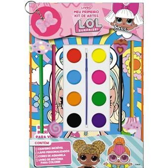 Lol Surprise Livro Meu Primeiro Kit De Artes - 1