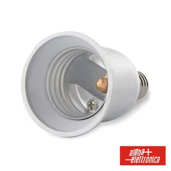 Casquilho Adaptador de E14 para E27 - 1