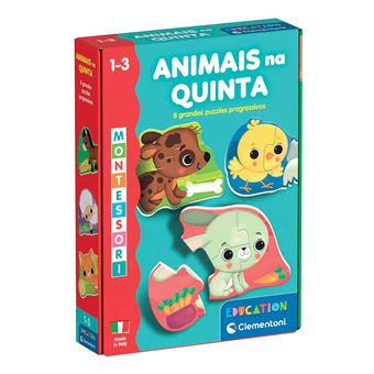 Montessori - Animais Na Quinta Clementoni Education - 1
