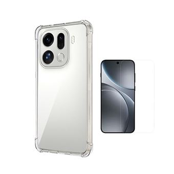 Kit Capa Superprotect Anti-Shock + Película de Vidro Clearglass PHONECARE para Oppo Find X9 Pro - Transparente - 1