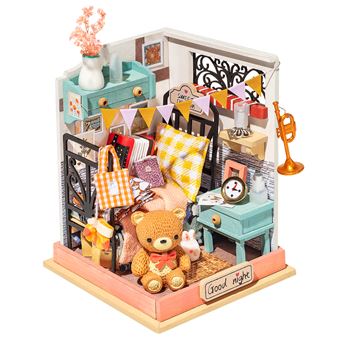 Modelo de Miniatura de Casa Robotime | Sweet Dreams Room DS016 - 1