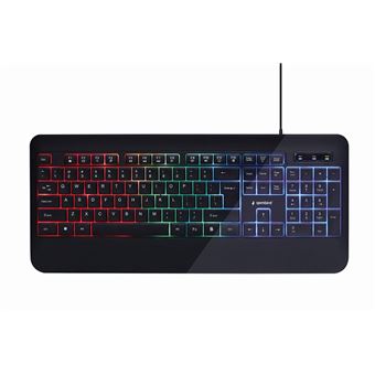 Teclado Gaming com Fios Gembird KB-UML-03 | Idioma: Inglês US | Preto - 1