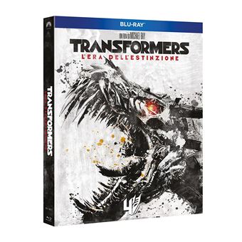 Transformers 5 Filmes - Steelbook - Blu-Ray Universal Studios