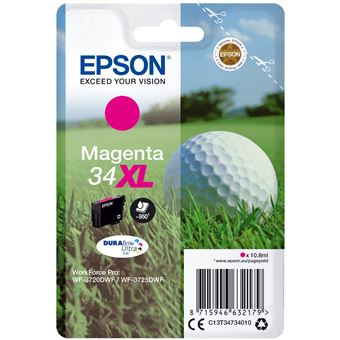 Tinteiro Epson Golf ball C13T34734020 - 1