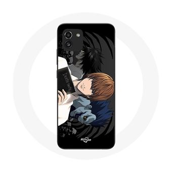 Capa Maniacase para Samsung Galaxy A03 Light Yagami death Note Anime - 1