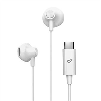 Auriculares com Fios Energy Sistem EasyPods | Type C | Snow - 1
