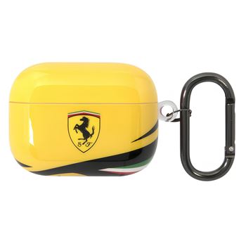 Capa Ferrari para AirPods 3 Silicone Anti-choque | Amarelo - 1