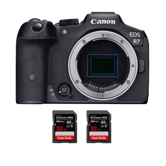 Canon EOS R7 + 2 SanDisk 32GB Extreme PRO UHS-II SDXC 300 MB/s + PDF 15 Técnicas para Melhorar as suas Fotografias - 1
