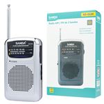 Rádio FM / AM Sanda Sd-0108 - Cinzento