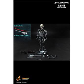 Figura Hot Toys VGM17 - Metal Gear Rising : Revengeance - Raiden Deluxe Version - 1