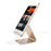 Suporte de Mesa Smartphone Dourado Ozzzo para Samsung S5560 Player 5 / Marvel_0