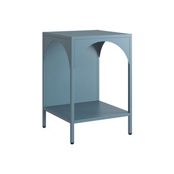 Mesa de cabeceira/mesa de apoio para criança sweeek | metal | azul - 1