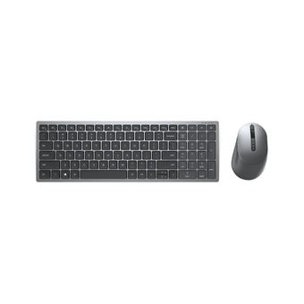 Teclado Wireless + Rato DELL KM7120W | Idioma: Português | Cinzento, Titânio - 1