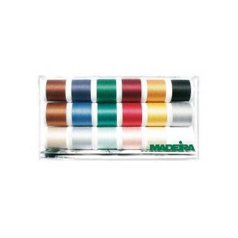 Box 18 Linhas de Bordar de Algodão Madeira 8030 200M - 1