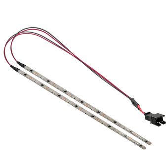 Barra LED luminosa Zero para Trotinete Zero 10, 9 e 8X | Instalação no deck | Preto - 1