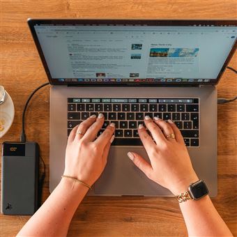 Power Bank Aqiila Powerbird B20+ | 20000 mAh | Preto - 1